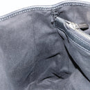 CELINE Macadam Canvas Boogie Hand Bag Dark Brown Black Silver Auth ti3458-20