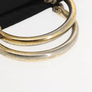 PRADA Hand Bag Nylon metal Black Gold Auth ti3459-7