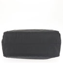 PRADA Hand Bag Nylon metal Black Gold Auth ti3459-5