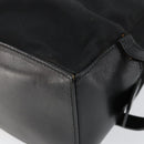 GUCCI Clutch Bag Nylon Leather Black Silver 014 1133 Auth ti3461-12