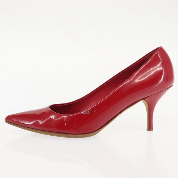 Miu Miu High heels Patent leather Red Auth ti3462