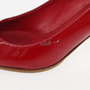 Miu Miu High heels Patent leather Red Auth ti3462-24