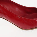 Miu Miu High heels Patent leather Red Auth ti3462-5