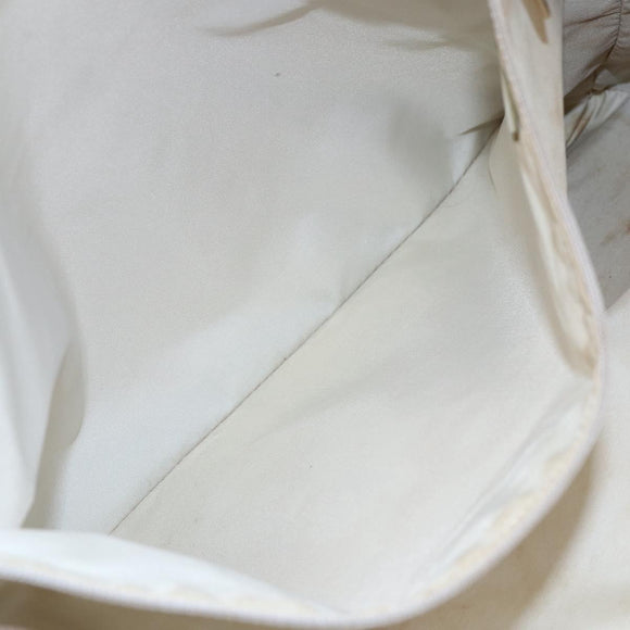 CHANEL New Travel Line Tote Bag Nylon Beige Gold CC Auth ti3466