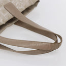 CHANEL New Travel Line Tote Bag Nylon Beige Gold CC Auth ti3466-7