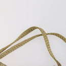 BALLY Tote Bag Leather Canvas 4 Set Red Beige cream Auth ti3468-17