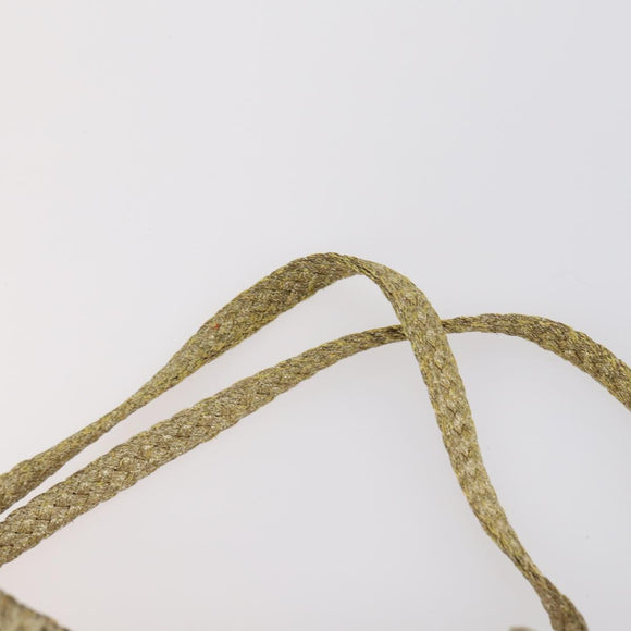 BALLY Tote Bag Leather Canvas 4 Set Red Beige cream Auth ti3468