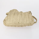 BALLY Tote Bag Leather Canvas 4 Set Red Beige cream Auth ti3468-18