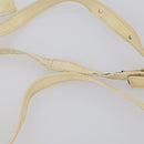 BALLY Tote Bag Leather Canvas 4 Set Red Beige cream Auth ti3468-23