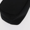 BURBERRY Nova Check Handkerchief Pouch Nylon 2 Set Black Beige Auth ti3471-15