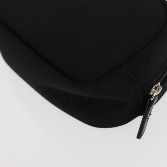 BURBERRY Nova Check Handkerchief Pouch Nylon 2 Set Black Beige Auth ti3471