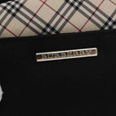 BURBERRY Nova Check Handkerchief Pouch Nylon 2 Set Black Beige Auth ti3471-17