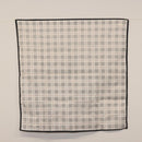 BURBERRY Nova Check Handkerchief Pouch Nylon 2 Set Black Beige Auth ti3471-11