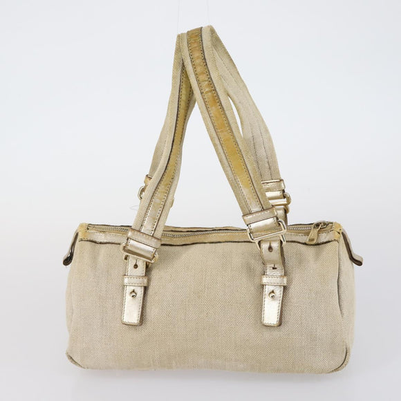 SAINT LAURENT Bvlgari Hermes Hand Bag Canvas 3 Set Pink Red beige Auth ti3473