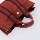 SAINT LAURENT Bvlgari Hermes Hand Bag Canvas 3 Set Pink Red beige Auth ti3473-19