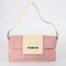 SAINT LAURENT Bvlgari Hermes Hand Bag Canvas 3 Set Pink Red beige Auth ti3473-2