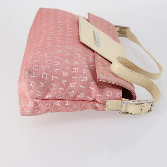 SAINT LAURENT Bvlgari Hermes Hand Bag Canvas 3 Set Pink Red beige Auth ti3473