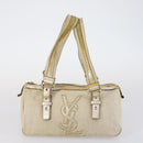 SAINT LAURENT Bvlgari Hermes Hand Bag Canvas 3 Set Pink Red beige Auth ti3473-9