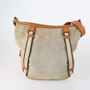 BURBERRY Blue Label Black label Bag Canvas Leather 6 Set Beige Black Auth ti3474-13