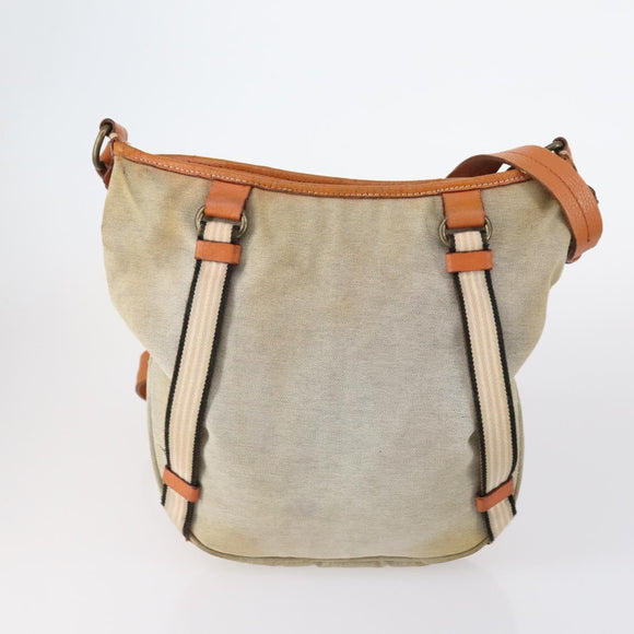 BURBERRY Blue Label Black label Bag Canvas Leather 6 Set Beige Black Auth ti3474