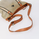 BURBERRY Blue Label Black label Bag Canvas Leather 6 Set Beige Black Auth ti3474-14