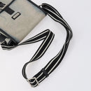 BURBERRY Blue Label Black label Bag Canvas Leather 6 Set Beige Black Auth ti3474-20