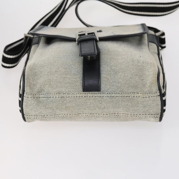 BURBERRY Blue Label Black label Bag Canvas Leather 6 Set Beige Black Auth ti3474