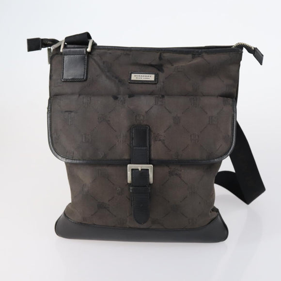 BURBERRY Blue Label Black label Bag Canvas Leather 6 Set Beige Black Auth ti3474