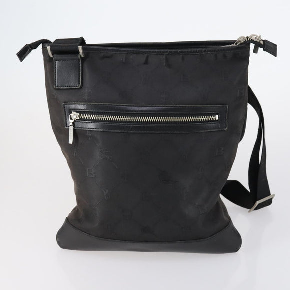 BURBERRY Blue Label Black label Bag Canvas Leather 6 Set Beige Black Auth ti3474