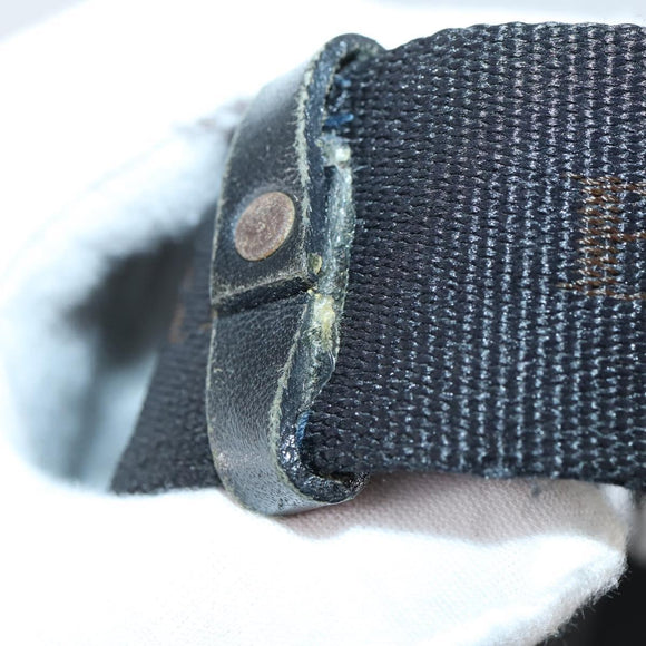 BURBERRY Blue Label Black label Bag Canvas Leather 6 Set Beige Black Auth ti3474