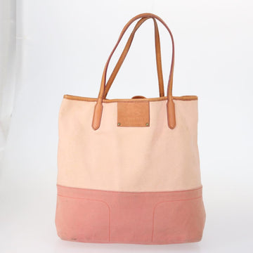 BURBERRY Blue Label Black label Bag Canvas Leather 6 Set Beige Black Auth ti3474 - 0