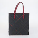 BURBERRY Blue Label Black label Bag Canvas Leather 6 Set Beige Black Auth ti3474-30