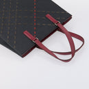 BURBERRY Blue Label Black label Bag Canvas Leather 6 Set Beige Black Auth ti3474-32