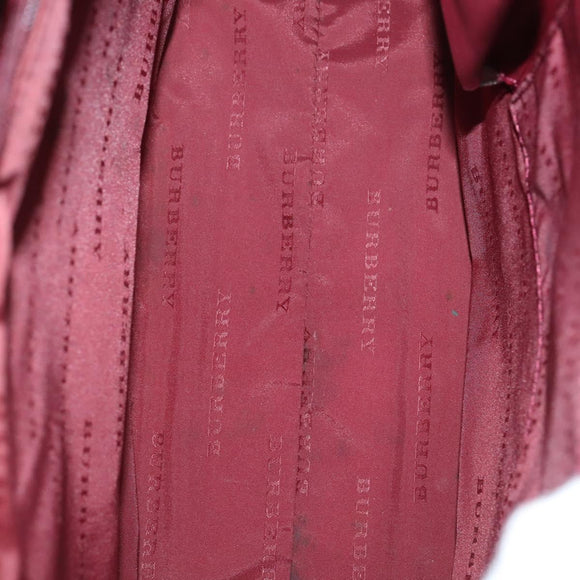 BURBERRY Blue Label Black label Bag Canvas Leather 6 Set Beige Black Auth ti3474