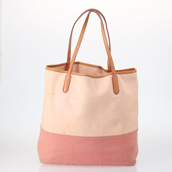 BURBERRY Blue Label Black label Bag Canvas Leather 6 Set Beige Black Auth ti3474