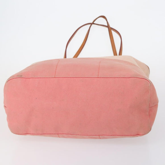 BURBERRY Blue Label Black label Bag Canvas Leather 6 Set Beige Black Auth ti3474