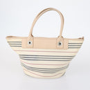 BURBERRY Nova Check Blue Label Tote Bag Canvas 3 Set Beige Auth ti3475-10