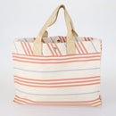 BURBERRY Nova Check Blue Label Tote Bag Canvas 3 Set Beige Auth ti3475-2