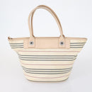 BURBERRY Nova Check Blue Label Tote Bag Canvas 3 Set Beige Auth ti3475-9