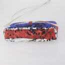 BURBERRY Blue Label Wallet Bag Canvas Leather PVC 7 Set Beige Black Auth ti3476-10