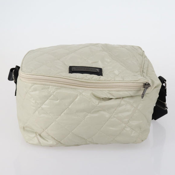 BURBERRY Blue Label Wallet Bag Canvas Leather PVC 7 Set Beige Black Auth ti3476