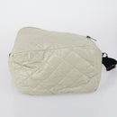 BURBERRY Blue Label Wallet Bag Canvas Leather PVC 7 Set Beige Black Auth ti3476-15