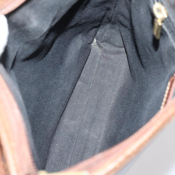 BURBERRY Blue Label Wallet Bag Canvas Leather PVC 7 Set Beige Black Auth ti3476