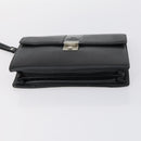 BURBERRY Blue Label Wallet Bag Canvas Leather PVC 7 Set Beige Black Auth ti3476-25