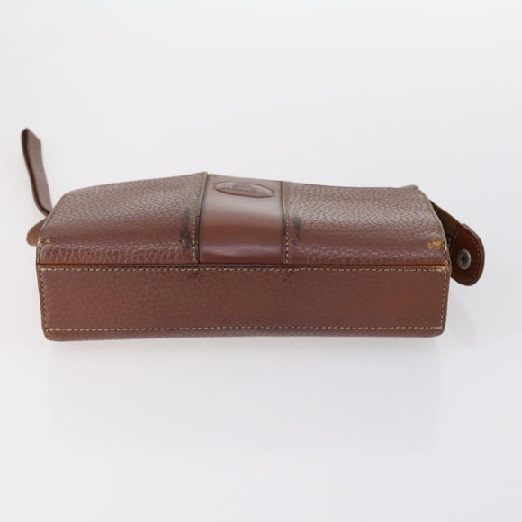 BURBERRY Blue Label Wallet Bag Canvas Leather PVC 7 Set Beige Black Auth ti3476