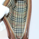 BURBERRY Blue Label Wallet Bag Canvas Leather PVC 7 Set Beige Black Auth ti3476-32