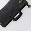 BURBERRY Blue Label Wallet Bag Canvas Leather PVC 7 Set Beige Black Auth ti3476-4