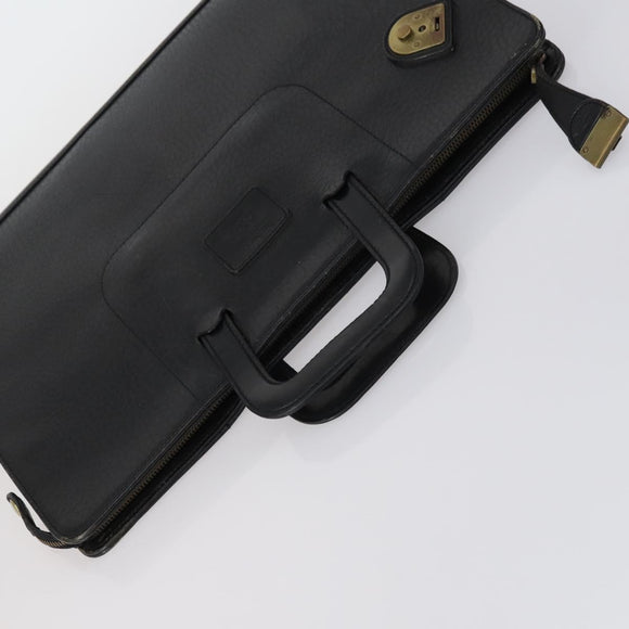 BURBERRY Blue Label Wallet Bag Canvas Leather PVC 7 Set Beige Black Auth ti3476