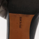 Salvatore Ferragamo Pumps Leather Black Gold Auth ti3478-11