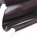 GUCCI GG Canvas Wallet 2Set Beige Auth ti3479-18